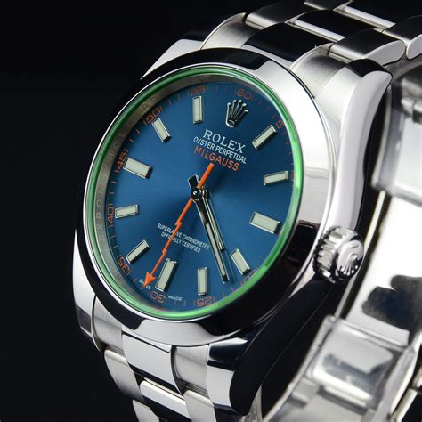 rolex watch milgauss 116400 gv|rolex milgauss price chart.